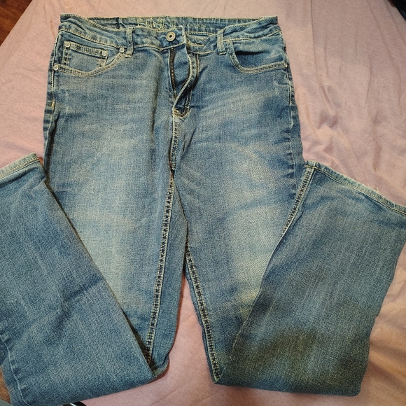 Ethyl Denim - Women's Blue Flare Jeans